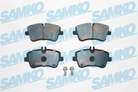 Колодки гальмівні (передні) MB C-class (W203/CL203/S203) 00-11 (Lucas) SAMKO 5SP767