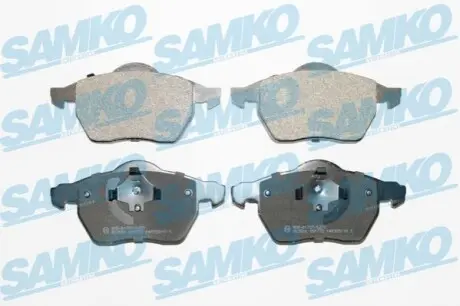Тормозные колодки, дисковый тормоз.) SAMKO 5SP772