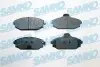 Колодки тормозные (передні) Hyundai Galloper I/Sonata IV 91-03 (Mando) SAMKO (5SP794) зображення 1