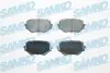 Колодки гальмівні (передні) Suzuki Grand Vitara 1.6-2.7 VVTi 98-06 SAMKO (5SP798) зображення 1