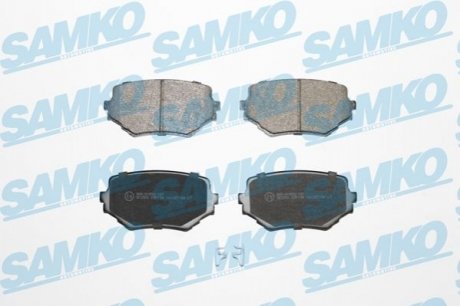 Гальмівні колодки, дискове гальмо (набір) SAMKO 5SP798