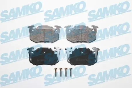 Тормозные колодки, дисковый тормоз.) SAMKO 5SP801