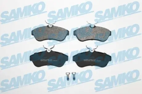 Тормозные колодки, дисковый тормоз.) SAMKO 5SP806