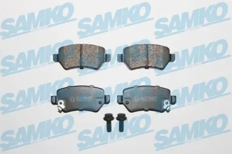 Тормозные колодки, дисковый тормоз.) SAMKO 5SP811