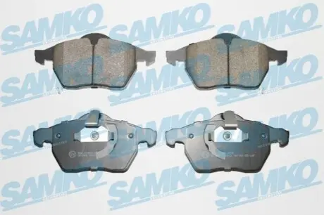 Тормозные колодки, дисковый тормоз.) SAMKO 5SP812