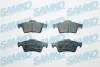 Комплект гальмівних колодок (задніх) Ford Connect 02 SAMKO (5SP815) зображення 1