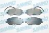 Колодки гальмівні (передні) Citroen C8 02-/Jumpy/Fiat Scudo/Peugeot Expert 95-06/807 02- (+датчики) SAMKO (5SP831) зображення 1