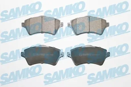Комплект дисковых тормозных колодок. FREELANDER SAMKO 5SP833
