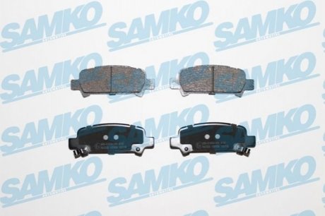Тормозные колодки, дисковый тормоз.) SAMKO 5SP838 (фото 1)