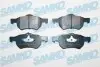 Тормозные колодки, дисковый тормоз.) SAMKO (5SP841) изображение 1