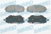 Колодки гальмівні (передні) Nissan Patrol GR V 97 SAMKO (5SP845) зображення 1