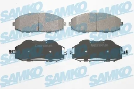 Колодки гальмівні (передні) Nissan Patrol GR V 97 SAMKO 5SP845
