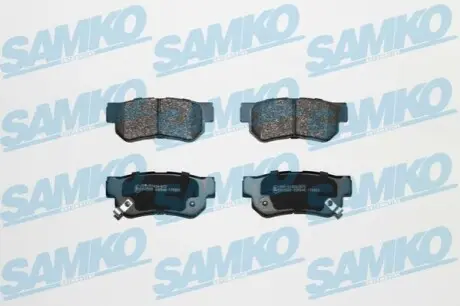 Колодки гальмівні (задні) Hyundai Tucson 2.0 CRDi 04-10 SAMKO 5SP848