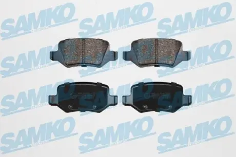 Колодки гальмівні (задні) MB A-class (W168/W169) 97-12/Vaneo (W414) 02-05 замінено на 0986494023 SAMKO 5SP850