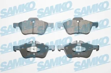 Тормозные колодки, дисковый тормоз.) SAMKO 5SP851