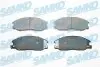 Гальмівні колодки, дискове гальмо (набір) SAMKO (5SP859) зображення 1