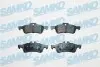 Тормозные колодки, дисковый тормоз.) SAMKO (5SP861) изображение 1