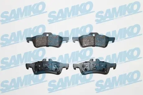 Тормозные колодки, дисковый тормоз.) SAMKO 5SP861