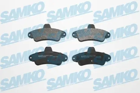 Тормозные колодки, дисковый тормоз.) SAMKO 5SP870