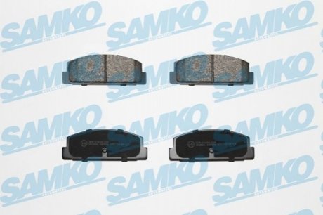 Тормозные колодки, дисковый тормоз.) SAMKO 5SP876