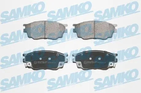 Колодки гальмівні (передні) Mazda 6 02-07 SAMKO 5SP877