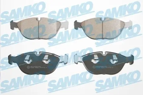 Тормозные колодки, дисковый тормоз.) SAMKO 5SP881