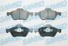 Колодки гальмівні передні Megane,Scenic, Laguna 01 SAMKO (5SP898) зображення 1