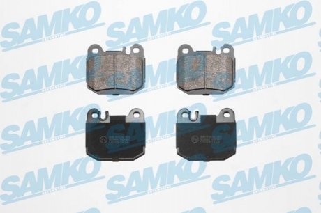 Гальмівні колодки, дискове гальмо (набір) SAMKO 5SP901