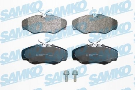 Тормозные колодки, дисковый тормоз.) SAMKO 5SP908