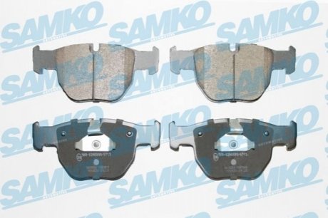 Тормозные колодки, дисковый тормоз.) SAMKO 5SP909