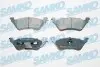 Тормозные колодки, дисковый тормоз.) SAMKO (5SP912) изображение 1