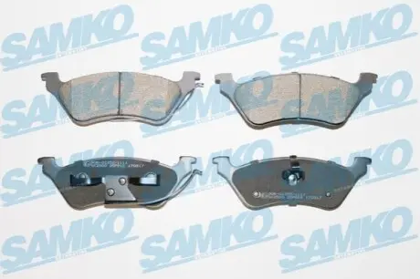 Тормозные колодки, дисковый тормоз.) SAMKO 5SP912