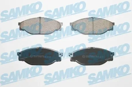 Колодки гальмівні (передні) Toyota Hiace IV/Hilux V-VI 87-05 (Sumitimo) SAMKO 5SP927