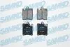 Колодки гальмівні (задні) MB C-class (W203) 00-07/E-class (W210) 96-02 SAMKO (5SP957) зображення 1