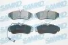 Колодки гальмівні передні 00-01 (1.8t) SAMKO (5SP965) зображення 1
