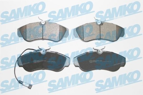 Тормозные колодки передние 00-01 (1.8t) SAMKO 5SP965