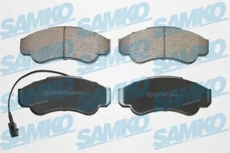 Тормозные колодки передние 02-06 R16 (1.8t) SAMKO 5SP967