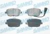 Тормозные колодки, дисковый тормоз.) SAMKO (5SP973) изображение 1