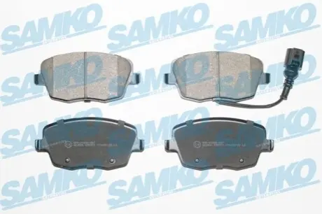 Тормозные колодки, дисковый тормоз.) SAMKO 5SP973