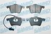 Колодки гальмівні (передні) Seat Alhambra/VW Sharan 1.8-1.9TDI 95-10 (Ate) (18.5x156.3x78.7) SAMKO (5SP982) зображення 1