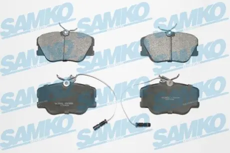 Тормозные колодки, дисковый тормоз.) SAMKO 5SP986