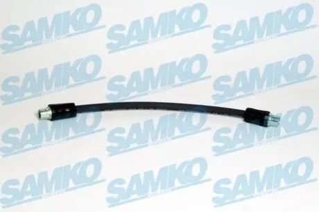 Шланг гальмівний (передній) Audi 80/90 89- (L=285mm) SAMKO 6T46269
