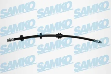 Шланг гальмівний (передній) Fiat Palio/Siena 1.2/1.6/1.7D/1.9D 96-04 SAMKO 6T46805