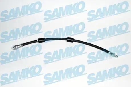Шланг гальмівної (передній) BMW 5 (E39) 95- (410 mm) M52/M54/M62/S62 SAMKO 6T46891