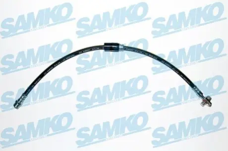 Шланг гальмівний (передній) VW Caddy 03- (L=565mm) SAMKO 6T47889