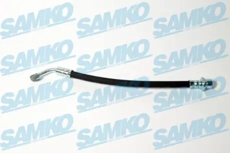 Шланг гальмівний (задній) Lexus LX/Toyota Land Cruiser 90- (L=195mm) (R) SAMKO 6T48256