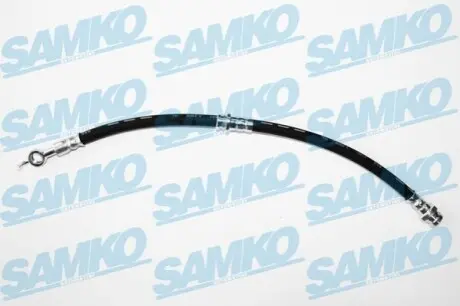 Шланг гальмівний (передній) Mazda 626 1.8/2.0 16V 97-02 SAMKO 6T48296