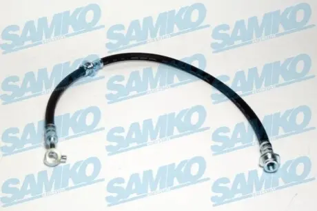 Шланг гальмівний (передній) Nissan Qashqai 07-13 (L) (L=625mm) SAMKO 6T48503