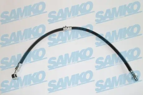 Шланг гальмівний (передній) Nissan Qashqai 07-14 (L=626mm) (R) SAMKO 6T48504