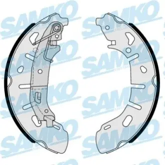 Колодки гальмівні (задні) Fiat Doblo 10-/Opel Combo 12- (барабанні) SAMKO 81101